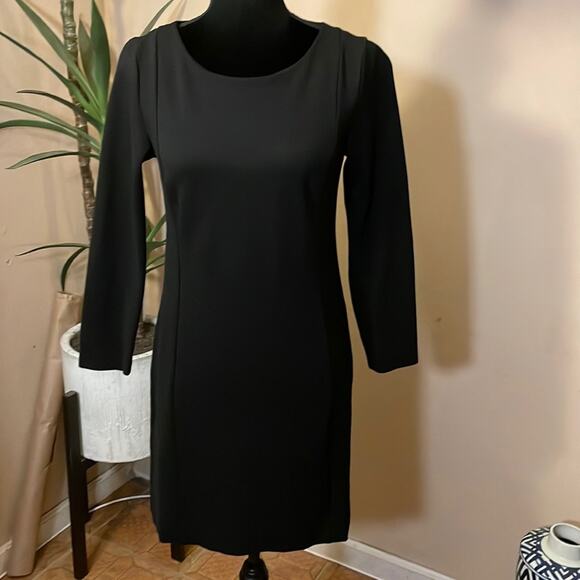 J.Crew Workwear Dress Structured Fit with 3/4 Sleeves - Picture 1 of 9